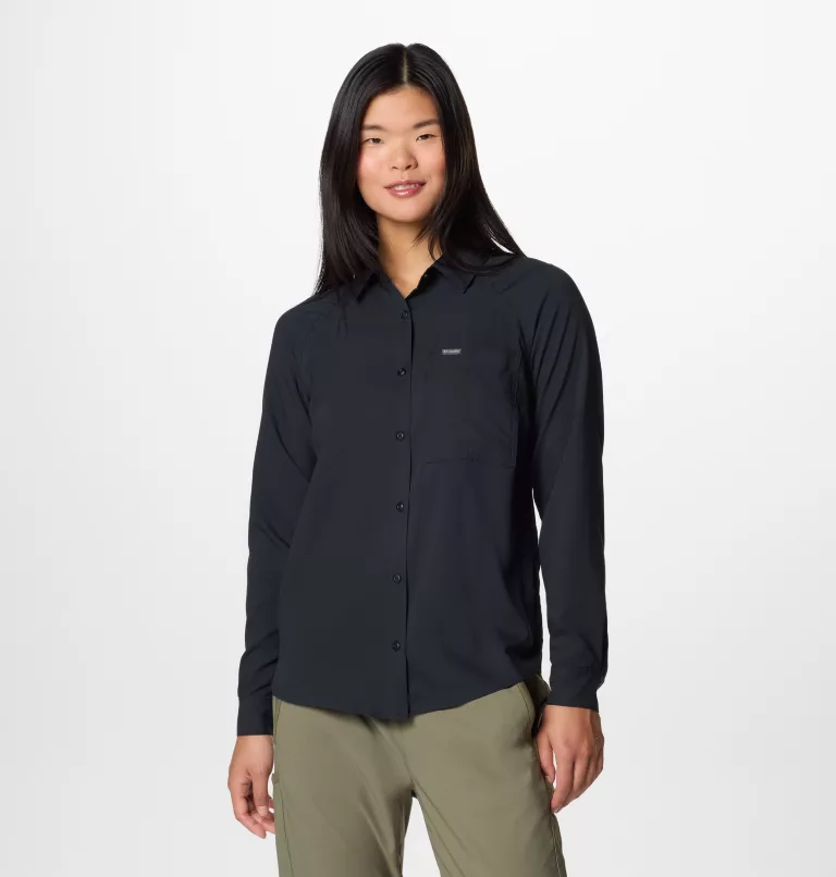 blusa anytime ml negro