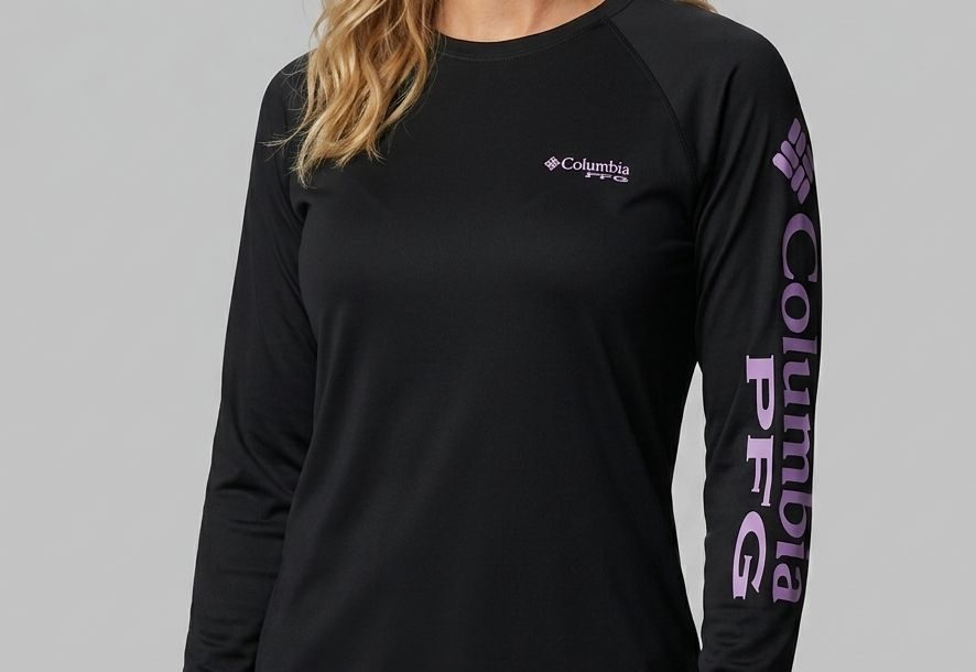 COLUMBIA PFG LETRAS LILA