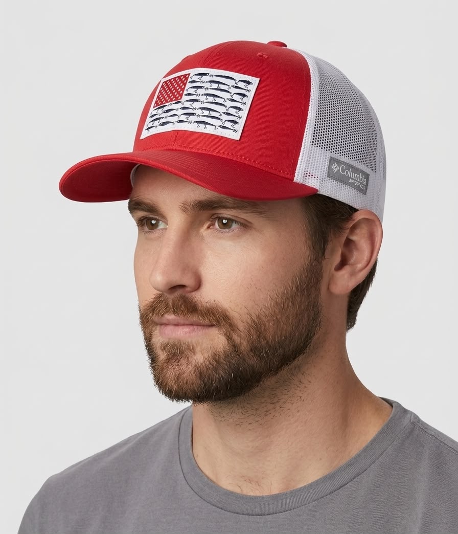 GORRA COLUMBIA ROJA 1