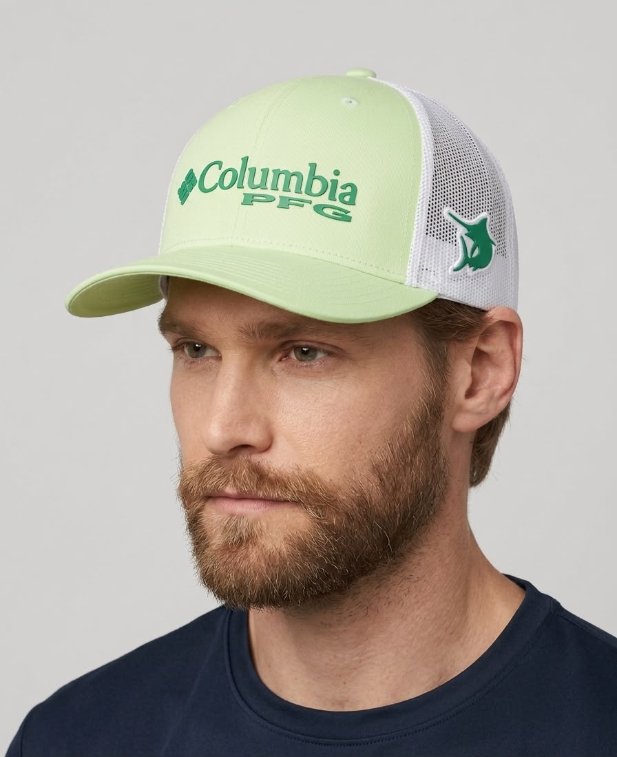 GORRA COLUMBIA VERDE CLARO 1