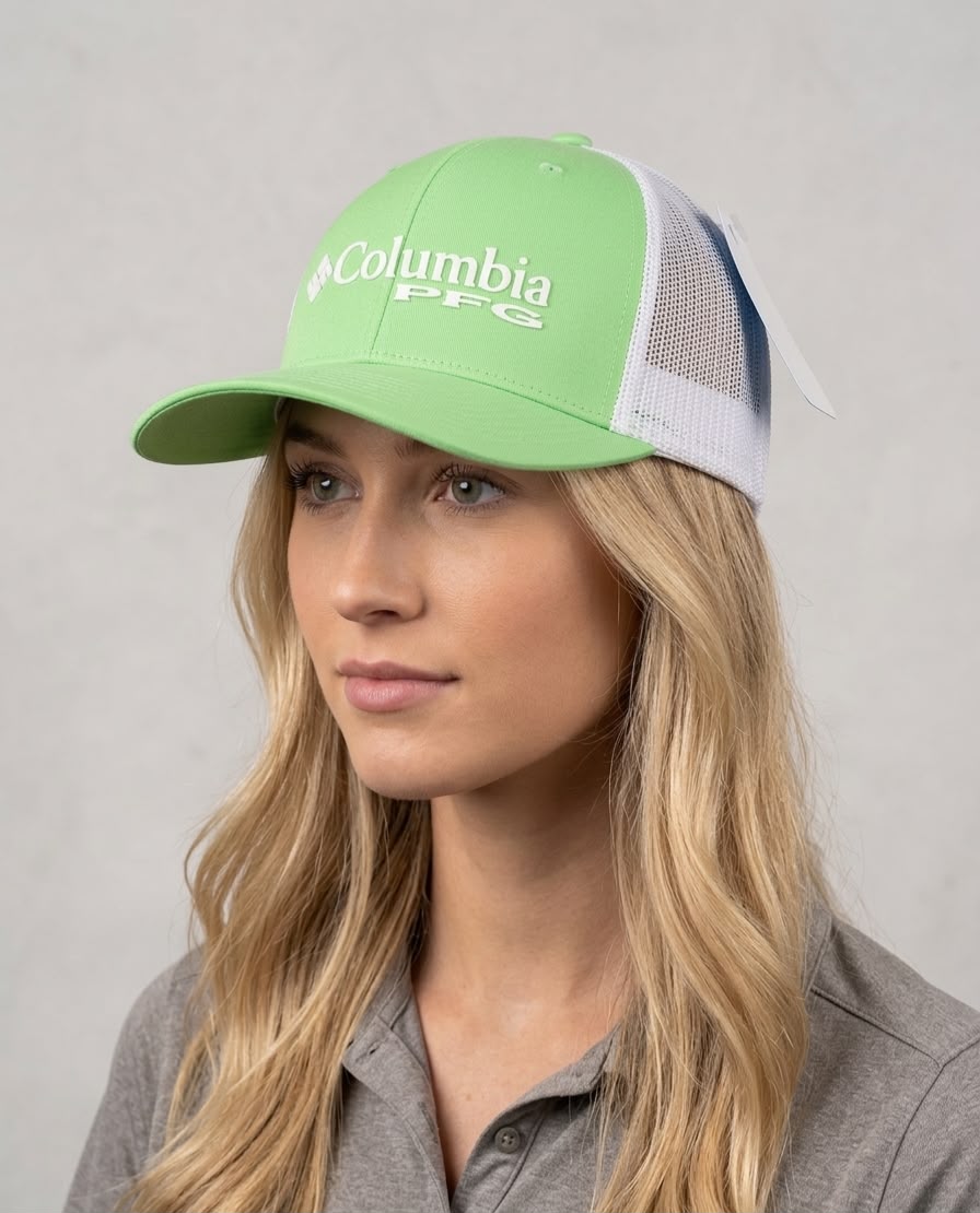 GORRA COLUMBIA VERDE CLARO 2