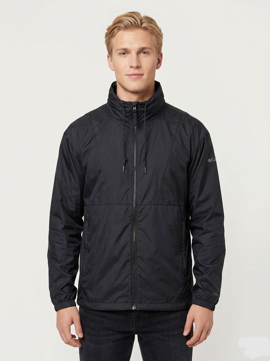 IMPERMEABLE NEGRO COLUMBIA
