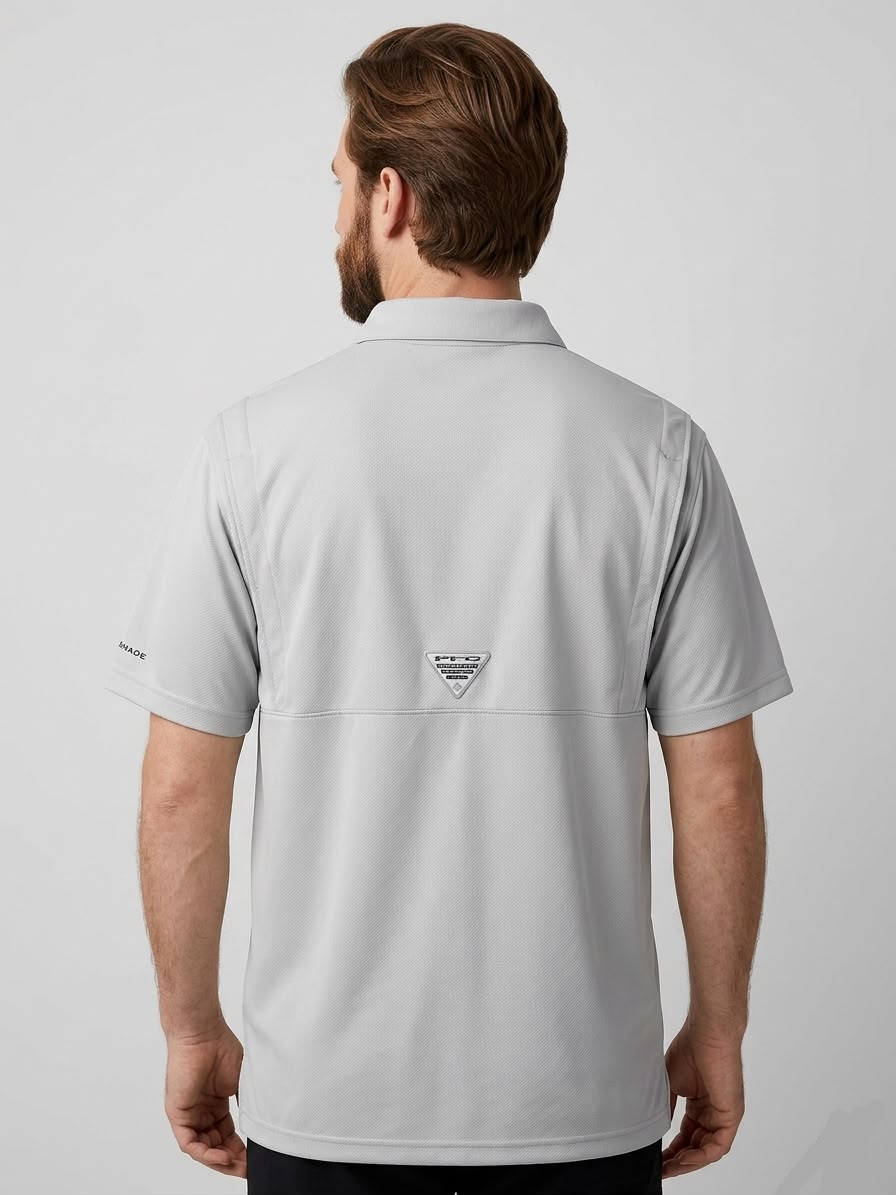 POLO LOW DRAG GRIS 1