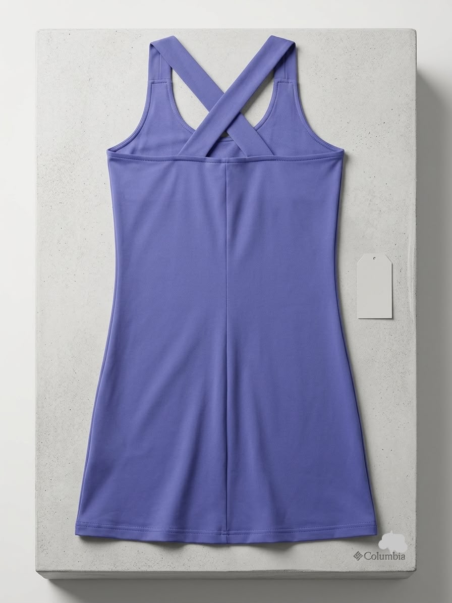 VESTIDO AZUL CRUZADO COLUMBIA2