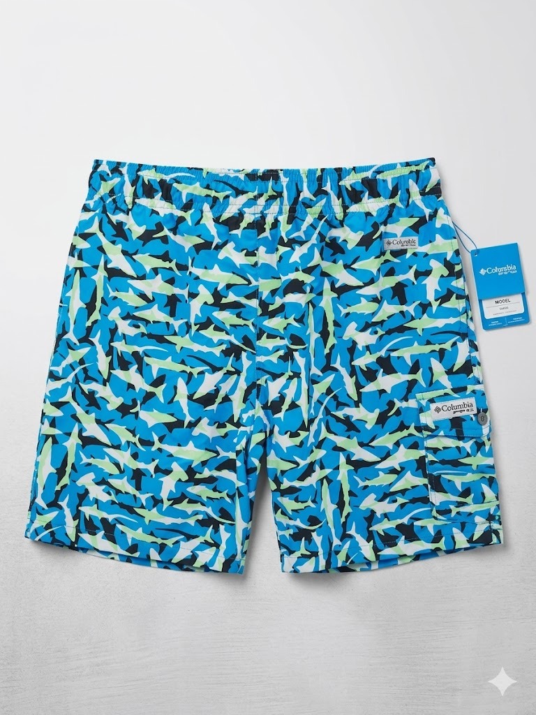 short tiburones azules 1