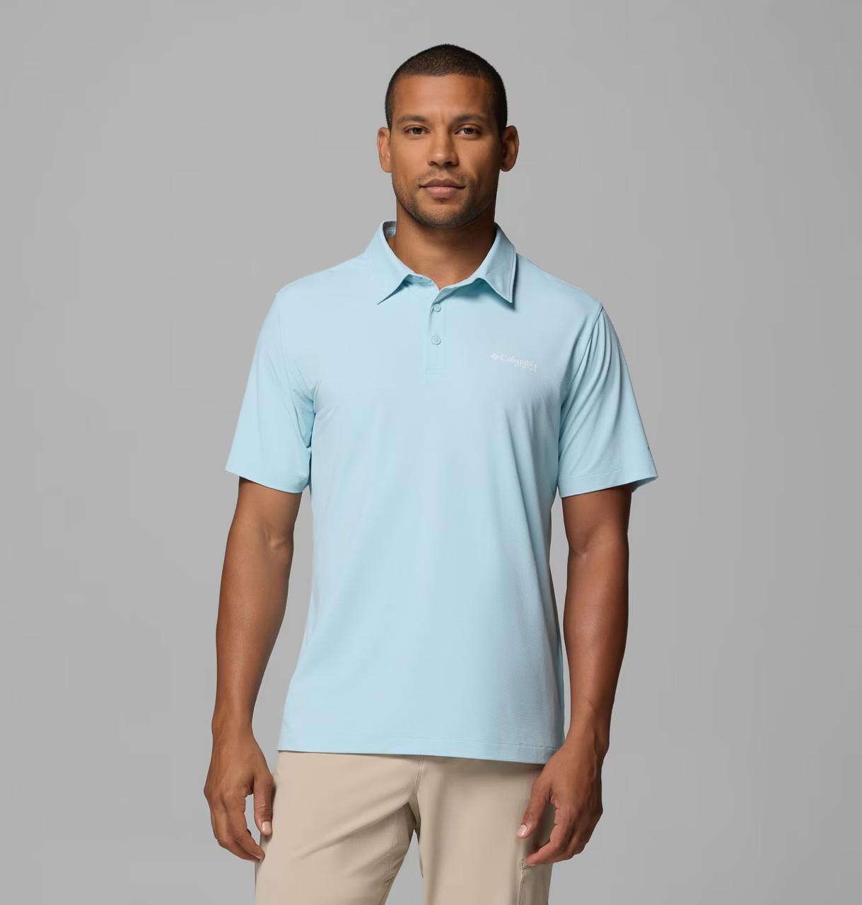 POLO PFG SOLAR CELESTE 1